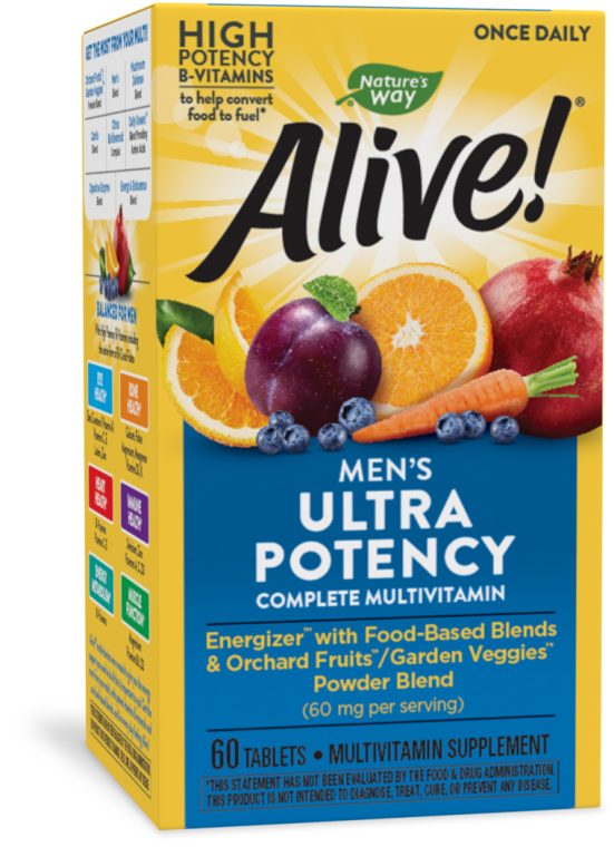 Nature's Way Alive Once Daily Men's Ultra Potency Multivitamin