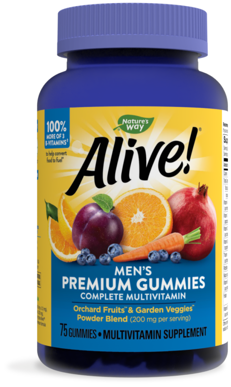 Nature's Way Alive Premium Menivitamin de goma masculina