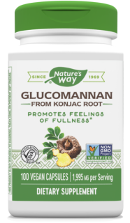 Nature's Way Glucomannan Vegetable Capsules